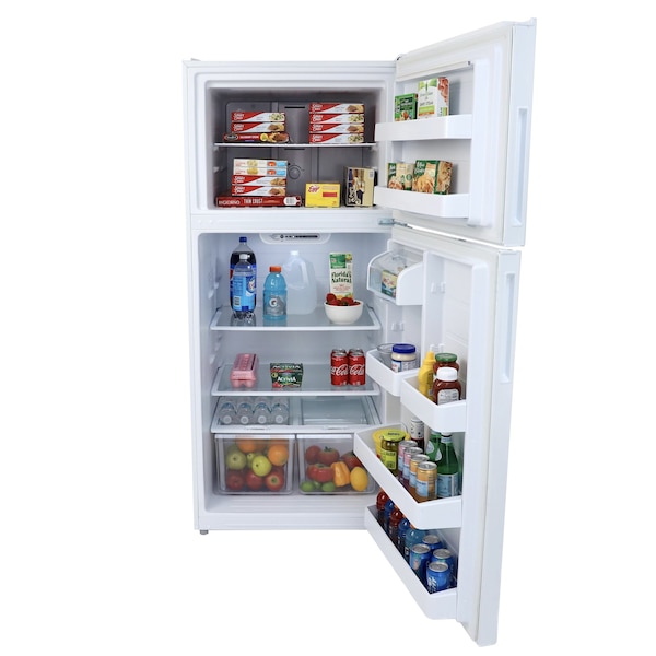 Avanti 18 cu. ft. Apartment Size Refrigerator, White - FF18D0W-4