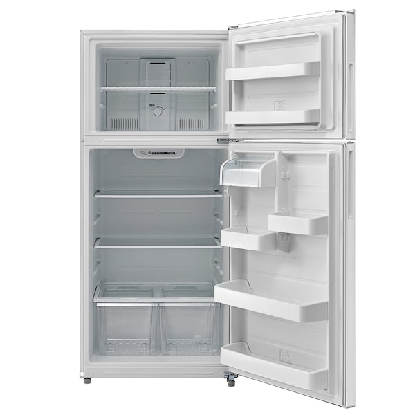 Avanti 18 cu. ft. Apartment Size Refrigerator, White - FF18D0W-4