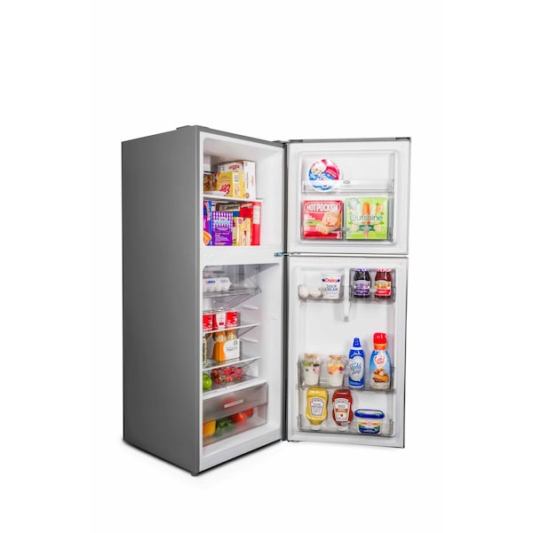 Premium Levella 7.0 cu ft Frost Free Top Freezer Refrigerator in White - PRN7005HW