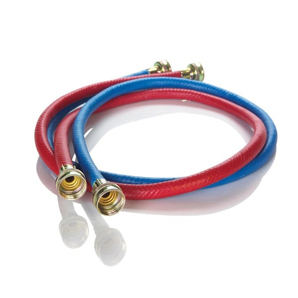 Excellent Appliances Ace 0.37 x 0.75 in. Dia. x 8 ft. Washing Machine Hose Reinforced Coil - EX3305675