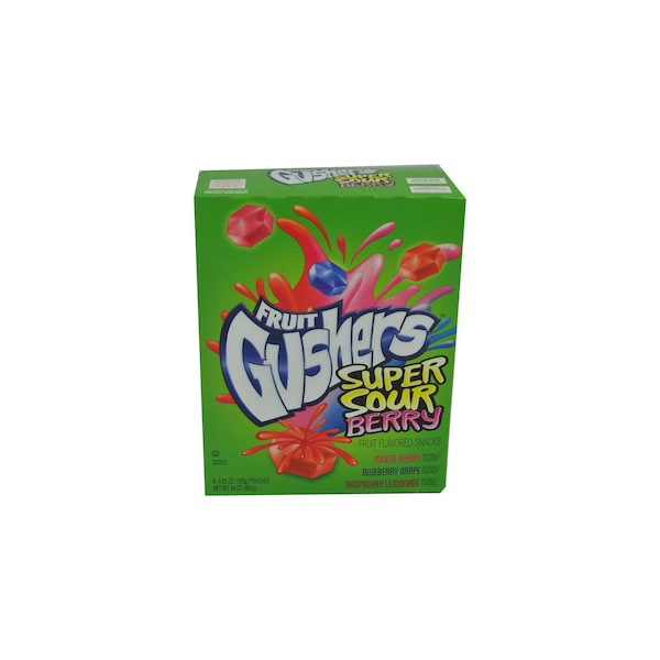 Betty Crocker Fruit Gushers Gluten Free Fruit Snacks Super Sour Berry 4.25 oz., PK48 - 16000-13551

Betty Crocker Frutas Gushers Sin Gluten Botanas de Frutas Super Ácidas Sabor Baya 4.25 oz., PK48 - 16000-13551