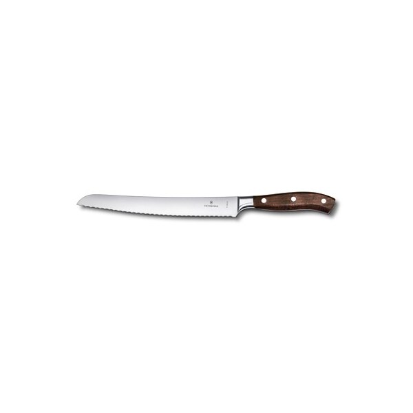 Swiss Army Brands 2024 Kitchen Grand Maitre Bread 9In Curved, Serrated Blade, 1In Width At Handle Wood Packaged - VIC-7.7430.23G