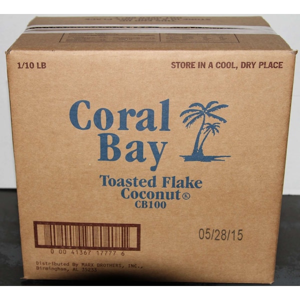 Coral Bay Coral Bay Toasted Flake Coconut 10lbs - CB100

Bahía Coral Coral Bay Coco Rallado Tostado de 10 libras - CB100