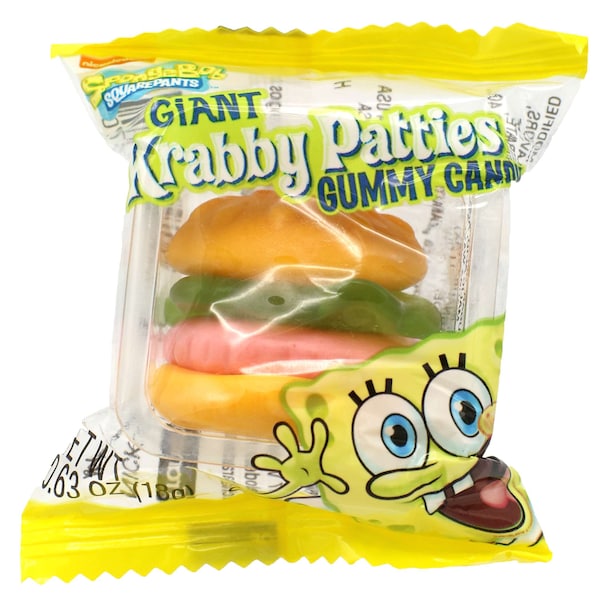 Frankford Candy Gigante Krabby Patty Original de .63 oz., PK216 - 10370