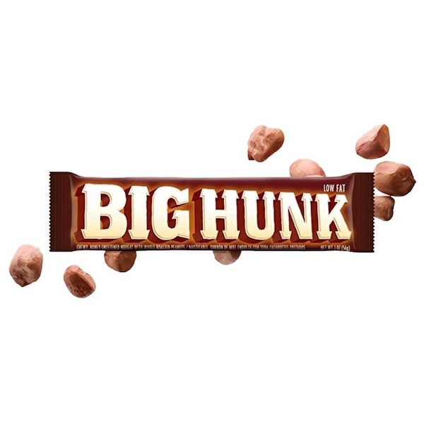Barra de dulce de maní tostado entero de Annabelle's Big Hunk, 1.8 oz, 24 paquetes - 748888