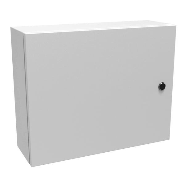 Hammond Steel Electrical Enclosures, 16 in H, 6 in D, 20 in W, NEMA 4, Hinged - EN4SD16206LG