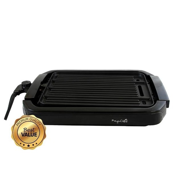 Megachef MegaChef MCG-107 Dual Surface Reversible Indoor Grill and Griddle - MCG-107