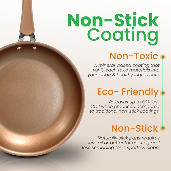 Nutrichef Large Fry Pan Work With Nccw14S20S - PRTNCCW14SLFP
