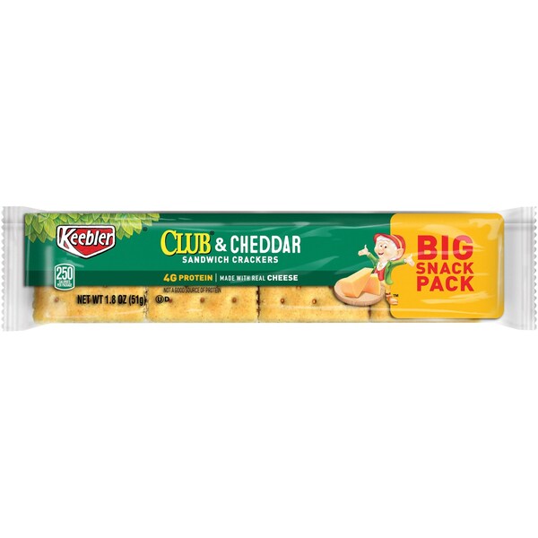 Galletas Keebler Keebler® Club & Cheddar, 12 paquetes - 21163
