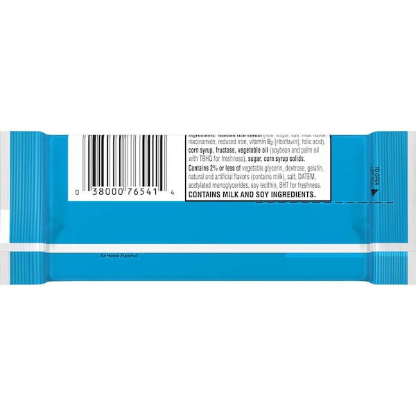 Kellogg's Cuadrados Originales de Arroz Krispies, 26 oz., Paquete de 80 - 3800026547