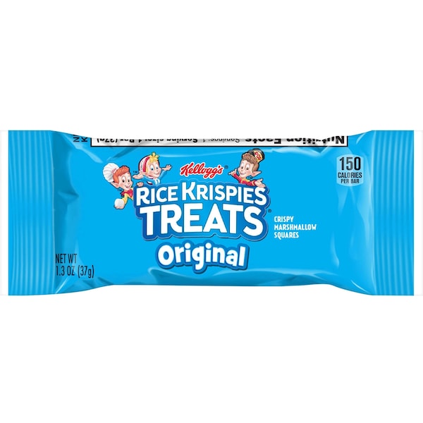 Kellogg's Cuadrados Originales de Arroz Krispies, 26 oz., Paquete de 80 - 3800026547