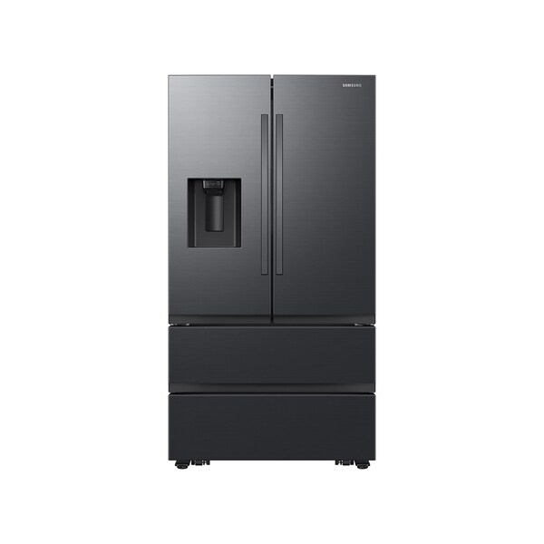 Almo 31 cu. ft. French Door Refrigerator with Dual Ice Maker and Ice Dispenser in Matte Black - RF31CG7400MTAA