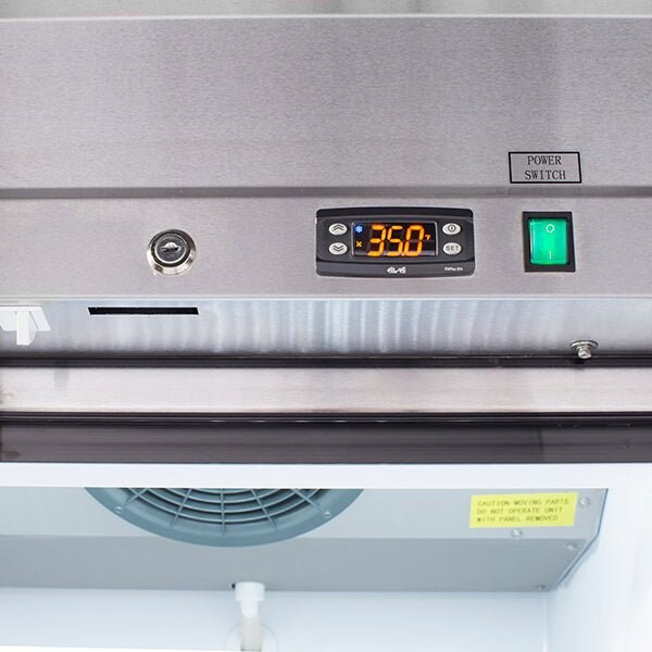 Maxx Cold Reach-In Refrigerator, Single Door, Bottom Mount, Glass 19.3 CUFT - MXSR-23GD