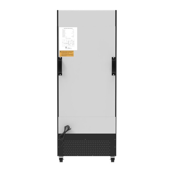 Koolmore Open-Air Refrigerator and Grab and Go Merchandiser, Display for Cafe and Commercial Food Storage - CDA-18C-BK