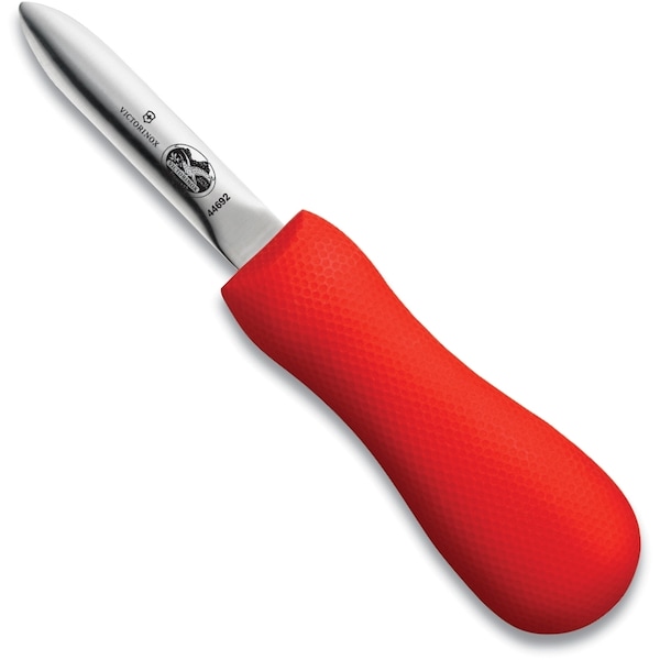 Swiss Army Brands 44692 Kitchen Specialty Knives & Tools Oyster 20.75In Blade, Providence Style, Supergrip Red Packag - VIC-7.6399.2