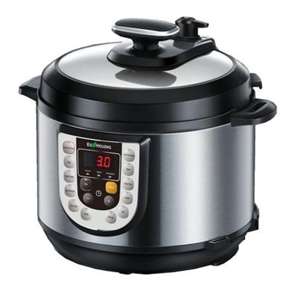 Homevision Technology Homevision Technology ECP5011 Ecohouzng Electric 6 Quart Pressure Cooker - ECP5011
