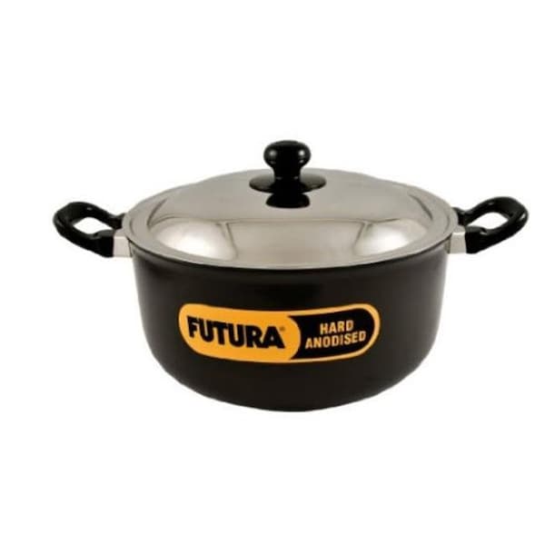 Bakebetter Futura Hard Anodised Stewpot Patila - 5 Litres - BA165073