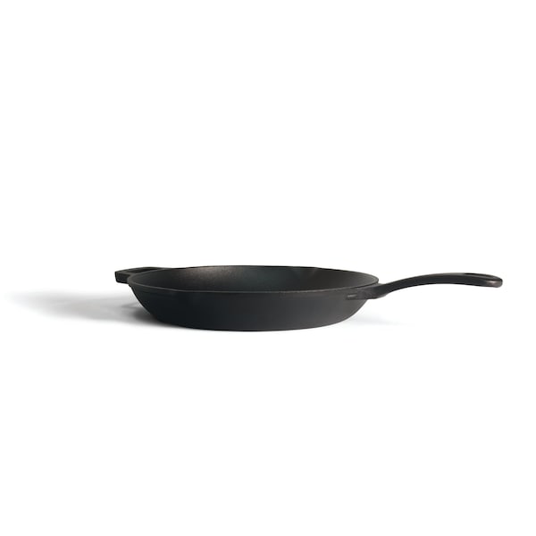 Commercial Chef 10'' Cast Iron Skillet, Pre-Seasoned Cast Iron Pan with Dual Pour Spouts - CHFL10