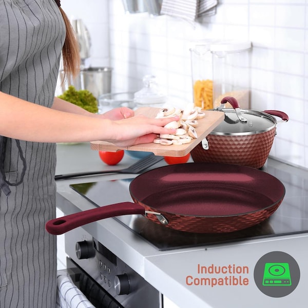 Nutrichef 11Pcs Diamond Set, NCCW11PUR - NCCW11PUR