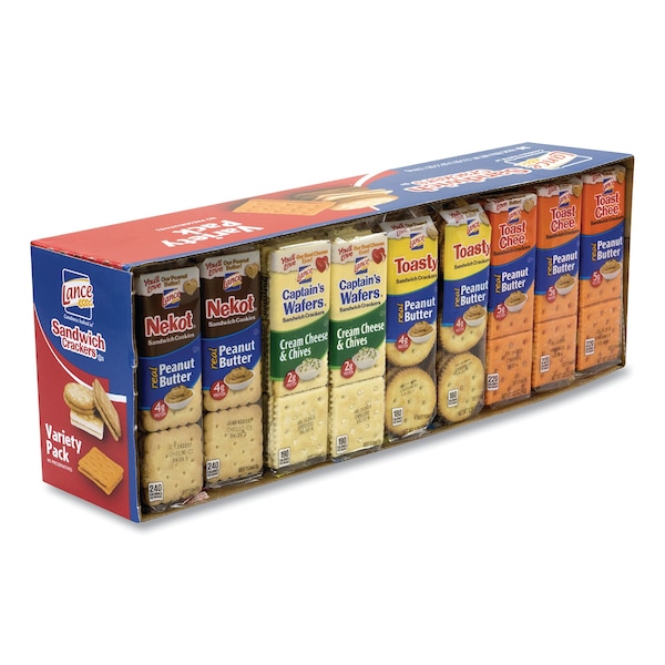 Paquete variado de galletas y galletas saladas Lance, surtido, paquete de 36 - 31799