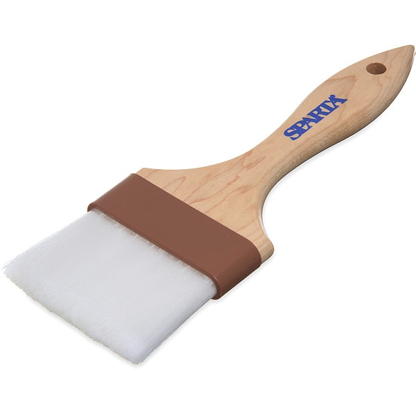 Sparta Pastry Brush, 9 1/4 in L, Wood Handle - 4039800