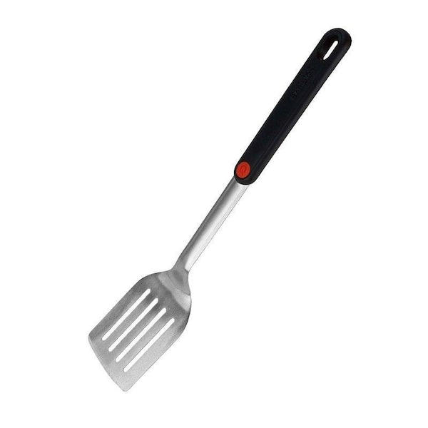 Mr Bar-B-Q Products Mr. BAR-B-Q Spatula, SS Blade, SS, Plastic Handle, Ergonomic Handle, 16-1/2 in OAL - 20160Y