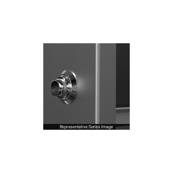 Hammond Key, 2.756 in. H x 3.543 in. W, Stainless Steel - EFGK