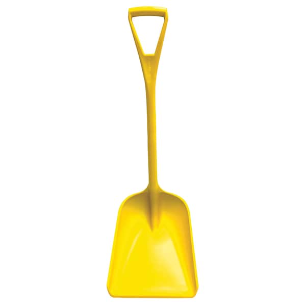 Malish Sanitary Shovel, 42 in, Yellow - 62442SP
