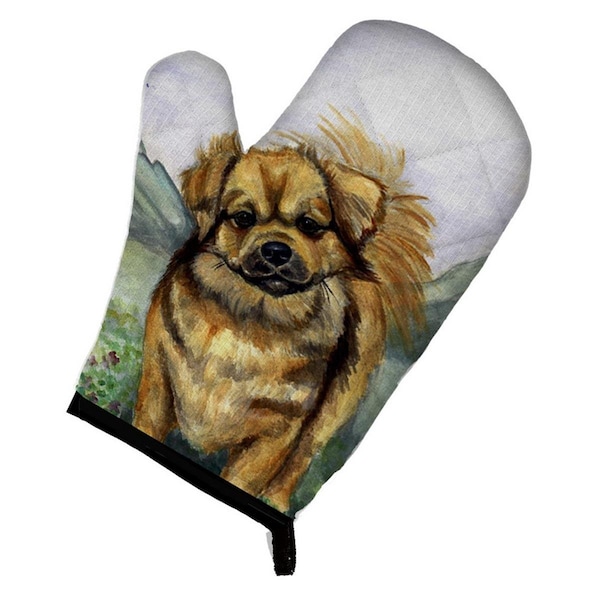 Carolines Treasures Tibetan Spaniel Oven Mitt - 7075OVMT