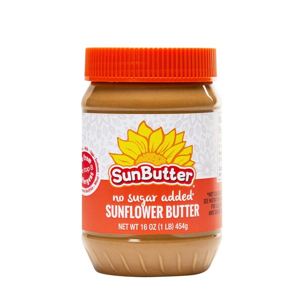 Sunbutter Sunflower Seed Spread sin azúcar 1 libra, paquete de 6 - 19359A