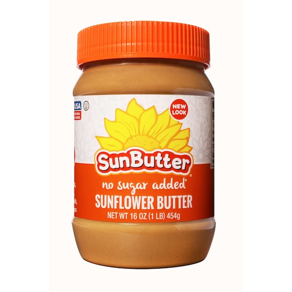 Sunbutter Sunflower Seed Spread sin azúcar 1 libra, paquete de 6 - 19359A