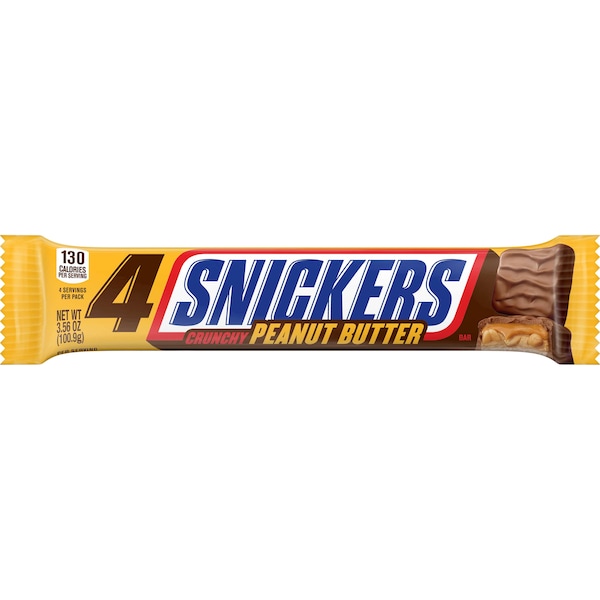 Snickers Snickers King Size Peanut Butter Squared Snicker 3.56 oz. Bar, PK108 - 261876

Snickers Snickers Tamaño King de Mantequilla de Cacahuate Cuadrado Snicker de 3.56 oz, Barra, PK108 - 261876