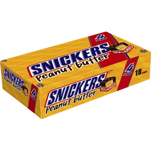 Snickers Snickers King Size Peanut Butter Squared Snicker 3.56 oz. Bar, PK108 - 261876

Snickers Snickers Tamaño King de Mantequilla de Cacahuate Cuadrado Snicker de 3.56 oz, Barra, PK108 - 261876