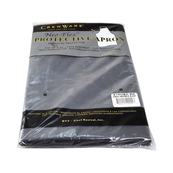 San Jamar Apron, Neoprene For  - Part# Sj615Nba-Bk - SJ615NBA-BK