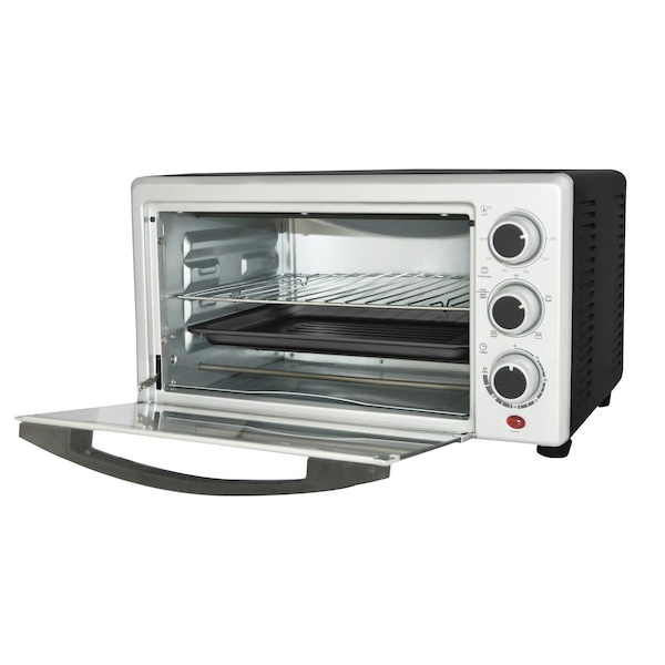 Premium Levella 0.7 Cubic Foot 6-Slice Toaster Oven with Convection, Broil, Bake and Toast Functions - PTO210C
