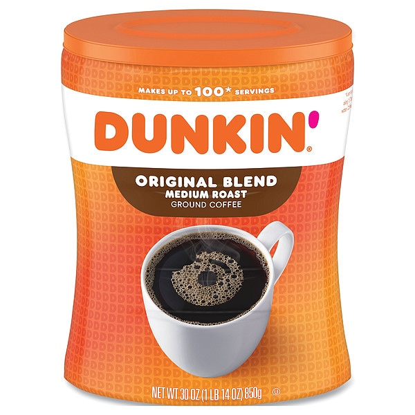 Dunkin Original Blend Coffee, Dunkin Original, 30 oz Canister - 8133401102