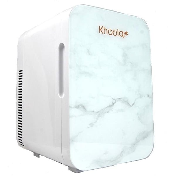 Xtrempro Xtrempro PC01-10WH 10 liter Portable Cooler & Warmer Compact Mini Refrigerator with Eraser Door Board; White Marbel - PC01-10WH