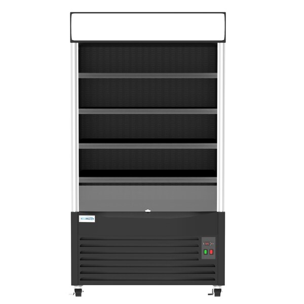 Koolmore Commercial Grab and Go Merchandiser, Black, 24 Cu. Ft. - CDA-25C-BK