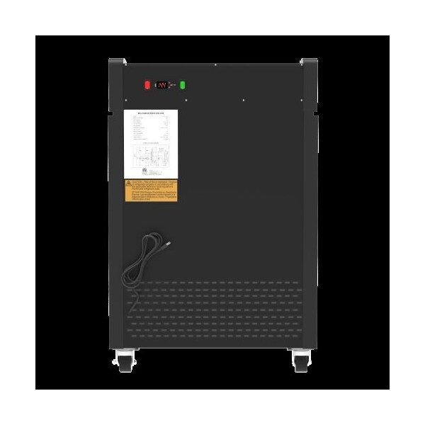 Koolmore Grab and Go Refrigerator and Open-Air Merchandiser Display w/LED Lights, Double-Layered Glass - ACM-4C-BK
