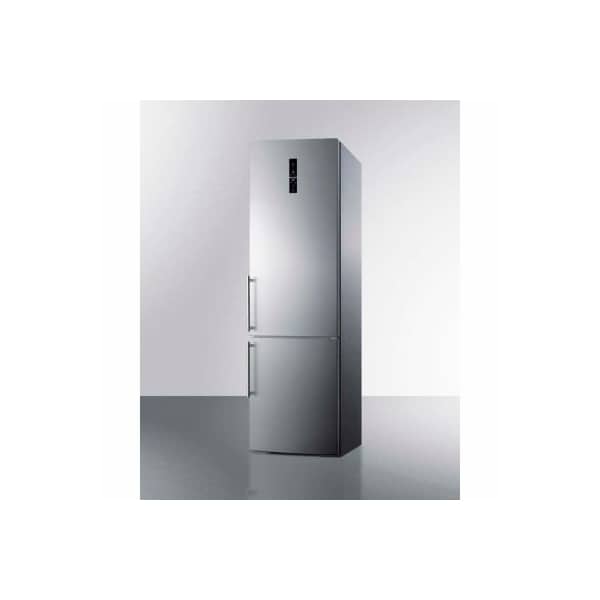 Summit Appliance Div. Frost-Free Refrigerator-Freezer, Platinum, 12.8 Cu. Ft. Capacity - FFBF181ES