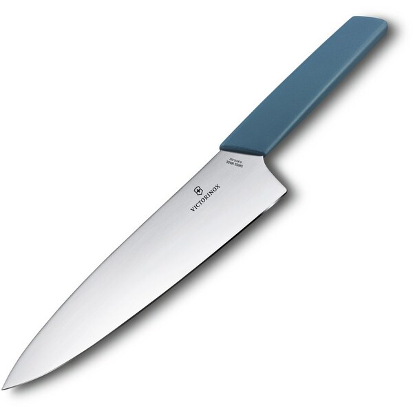 Swiss Army Brands 2024 Victorinox Kitchen Swiss Modern 8In ChefS Knife Cornflower-Blue - VIC-6.9016.202B