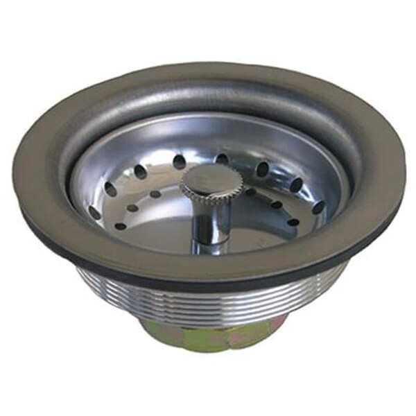 Larsen Supply Co Larsen Supply 03-1051 3.5 in. Stainless Steel Kitchen Strainer - 662195
