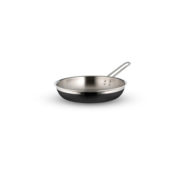 Bon Chef Country French 2 Saute Pan/Skillet-Long Hndle No Cov  11"X2 1/8"  2 Qt 12 Oz - Black - 71308-CF2-B