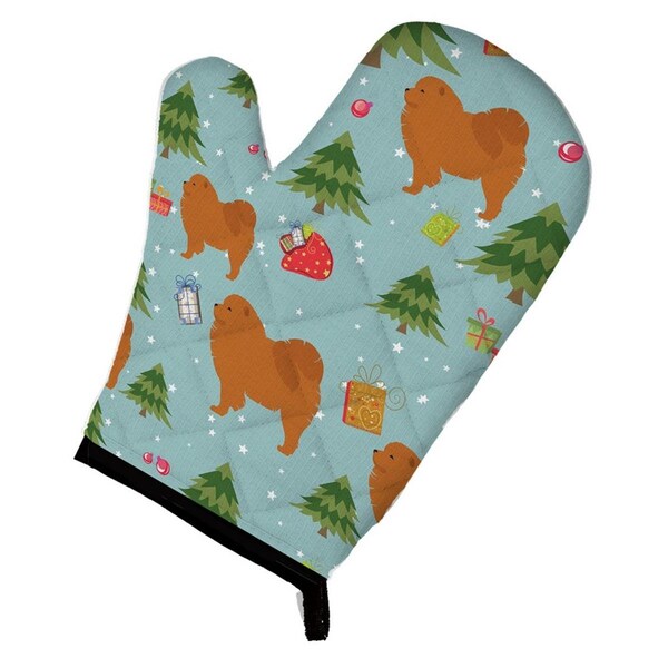 Carolines Treasures Christmas Chow Chow Oven Mitt - BB4875OVMT