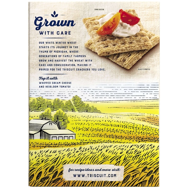 Galletas Triscuit Originales de Nabisco 12.5 oz., Paquete de 12 - 05169