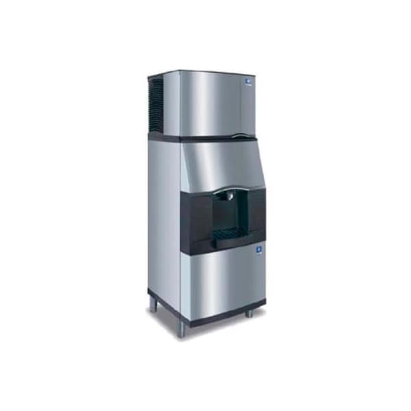 Manitowoc Ice Vending Ice Dispenser, Push button, Floor model, Stainless steel exterior - SPA-310