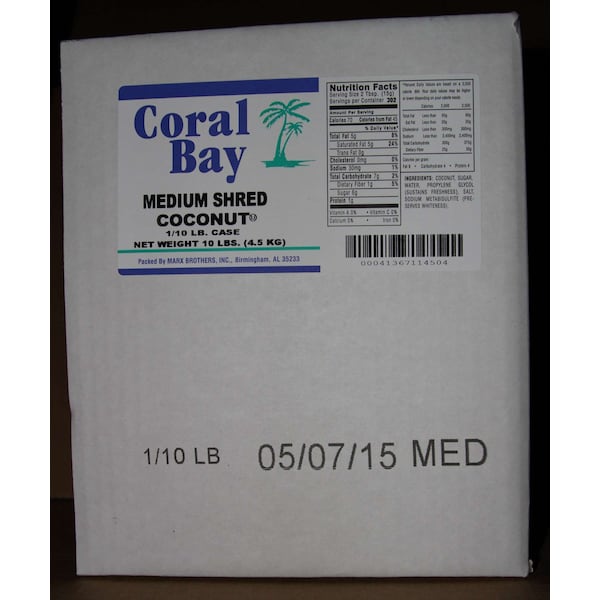 Coral Bay Coco Rallado Mediano 10 lbs - CB042