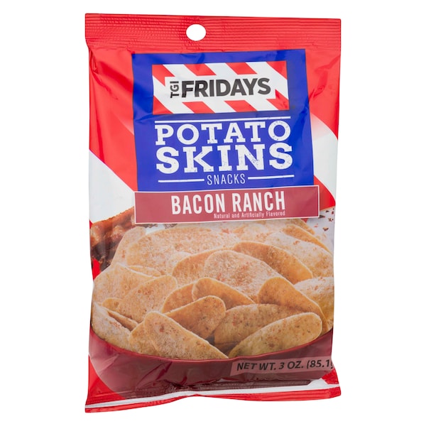 TGI Friday's Papas Rellenas de Tocino y Rancho 3 oz. Bolsa, Paquete de 6 - 30907