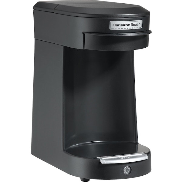 Hamilton Beach Coffee Brewer, Single-Serve, f/ 8 oz. Cup, 500W, Black - CFPCOFFMK1HB