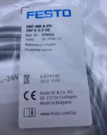 Festo Proximity Switch Sensor 574333